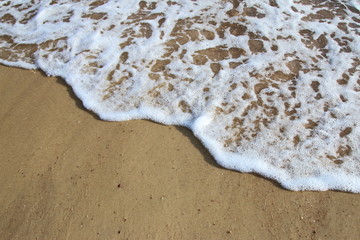 Wave on the beach