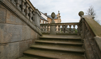 baroque castle Kuks in Czech republic