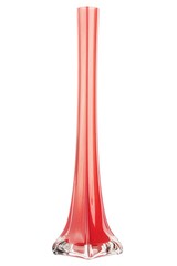 Beautiful glass red vase