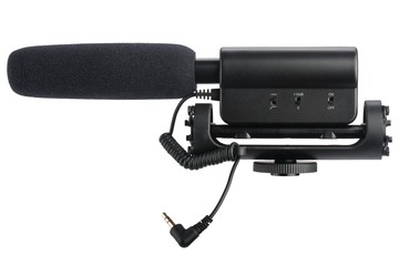 External microphone for camera