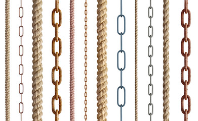 string rope chain metal link steel cord cable line