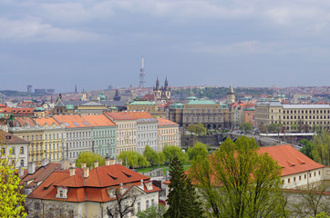 Fototapeta na wymiar Prague, spring