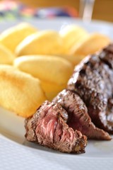 Picanha with soufflée Potato