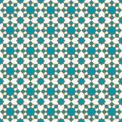 seamless islamic pattern and background vector illustration