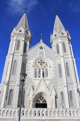 Fototapeta premium Iglesia Parroquial de Nuestra Señora del Rosario. Donmatías, Antioquia, Colombia.