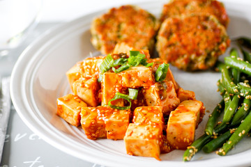 Asian Tofu dish 