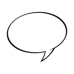 bubble speech talk communication dialog vector illustration