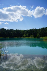 Obraz na płótnie Canvas blue lake