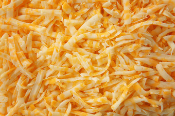 Grated cheese background
