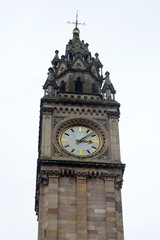 Fototapeta na wymiar Albert Memorial Clock, Belfast, Northern Ireland