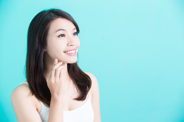 beauty skincare woman