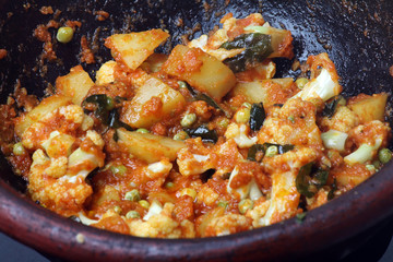 Cauliflower Curry - Indian Food