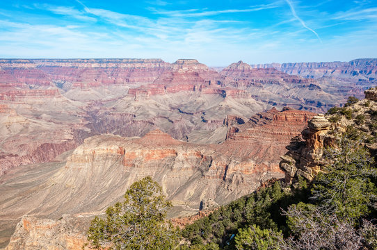 View from Yaki Point in Grand Canyon, Arizona