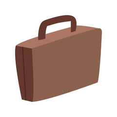 suitcase luggage travel equipment image vector illustration