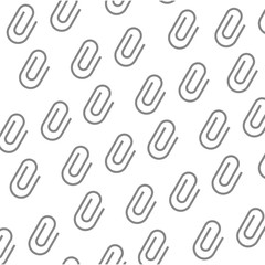 Paper clip symbol icon vector illustration graphic design