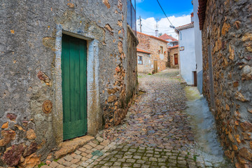 The small village of Penha Garcia. Idanha-a-Nova. Portugal