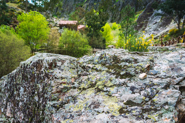 Landscape in the Geopark. Penha Garcia. Idanha-a-Nova. Portugal