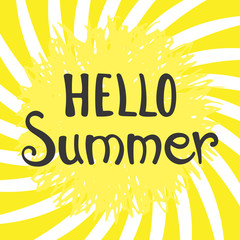 Phrase Hello Summer