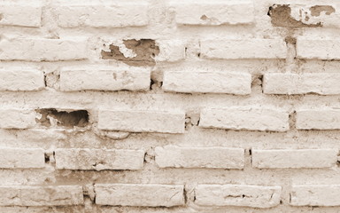 Texture of old brick wall use for backdrop or web design,vintage concept.