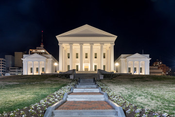 Fototapeta na wymiar Virginia State Capitol - Richmond, Virginia