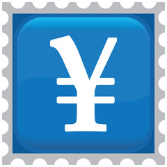 Obraz premium yen icon