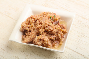 Canned tuna