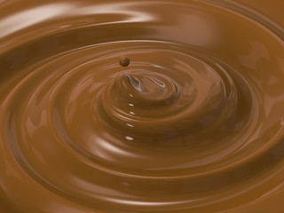 swirl melt chocolate