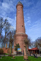 Leuchtturm Gaski Westpommern Architektur