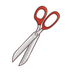 scissors sewing isolated icon vector illustration design