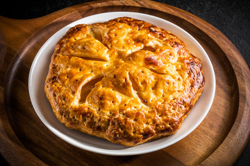 アップルパイ　Homemade apple pie