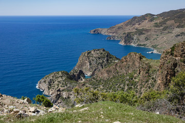 Birds eye view over Antiochia ad Cragum bay