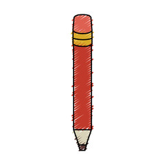 pencil school isolated icon vector illustration design