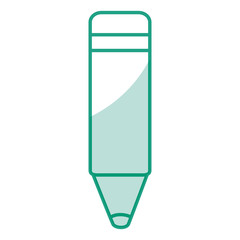 color crayon isolated icon vector illustration design