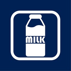 The milk - Illustration