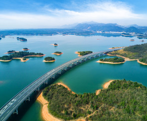 Fototapeta na wymiar China's coastal islands,Seaside Road