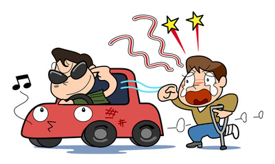 交通事故のトラブル