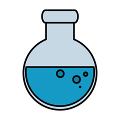 tube test isolated icon vector illustration design