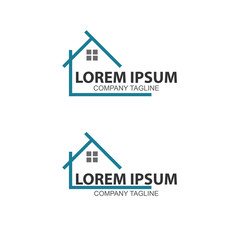 Home House Logo template