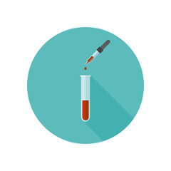 Blood test laboratory.