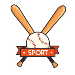 baseball sport isolated icon vector illustration design