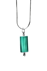 Turquoise pendant isolated