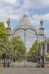 gate of castle Phillipsruhe in Hanau