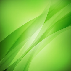 Abstract vector background. Soft blurred green background for wallpaper, flyer, poster, banner templates