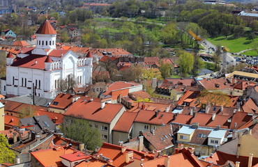 Obraz premium Old town of Vilnius