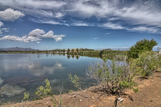 Laguna di Nora. Sardegna