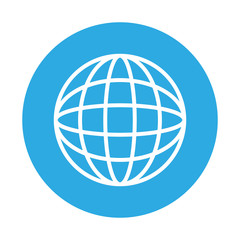 sphere planet isolated icon vector illustration design