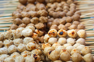 Grilled meatballs for sale,meat ball.