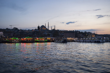 Tramonto sul Bosforo, Istanbul
