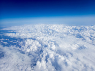 Blue sky and clouds