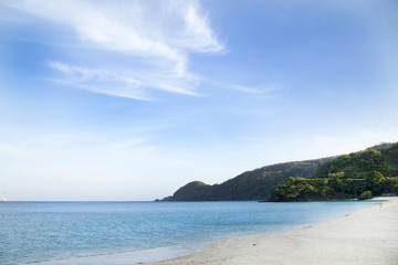 Kuninao beach in Amami Oshima island